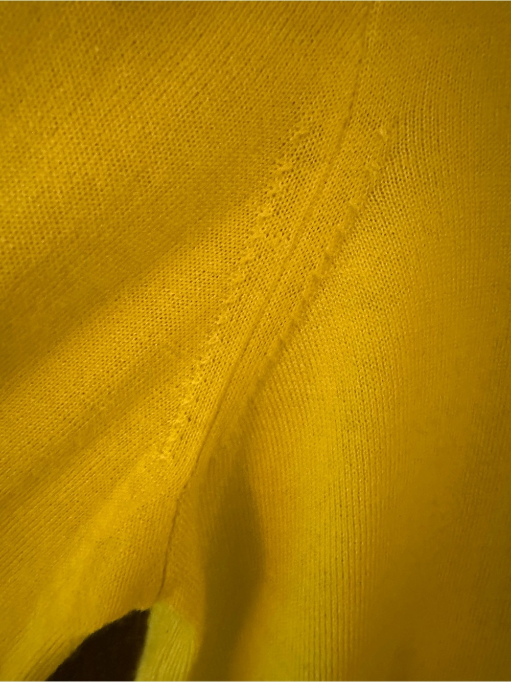 J. Crew Women’s Lightweight Merino Wool Sweater in Vibrant Yellow Size Large - Picture 8 of 14